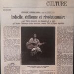 Segunda Etapa: Composición Dramaturgica para la Creación Coreográfica de ‘Danzando a Violeta Parra’